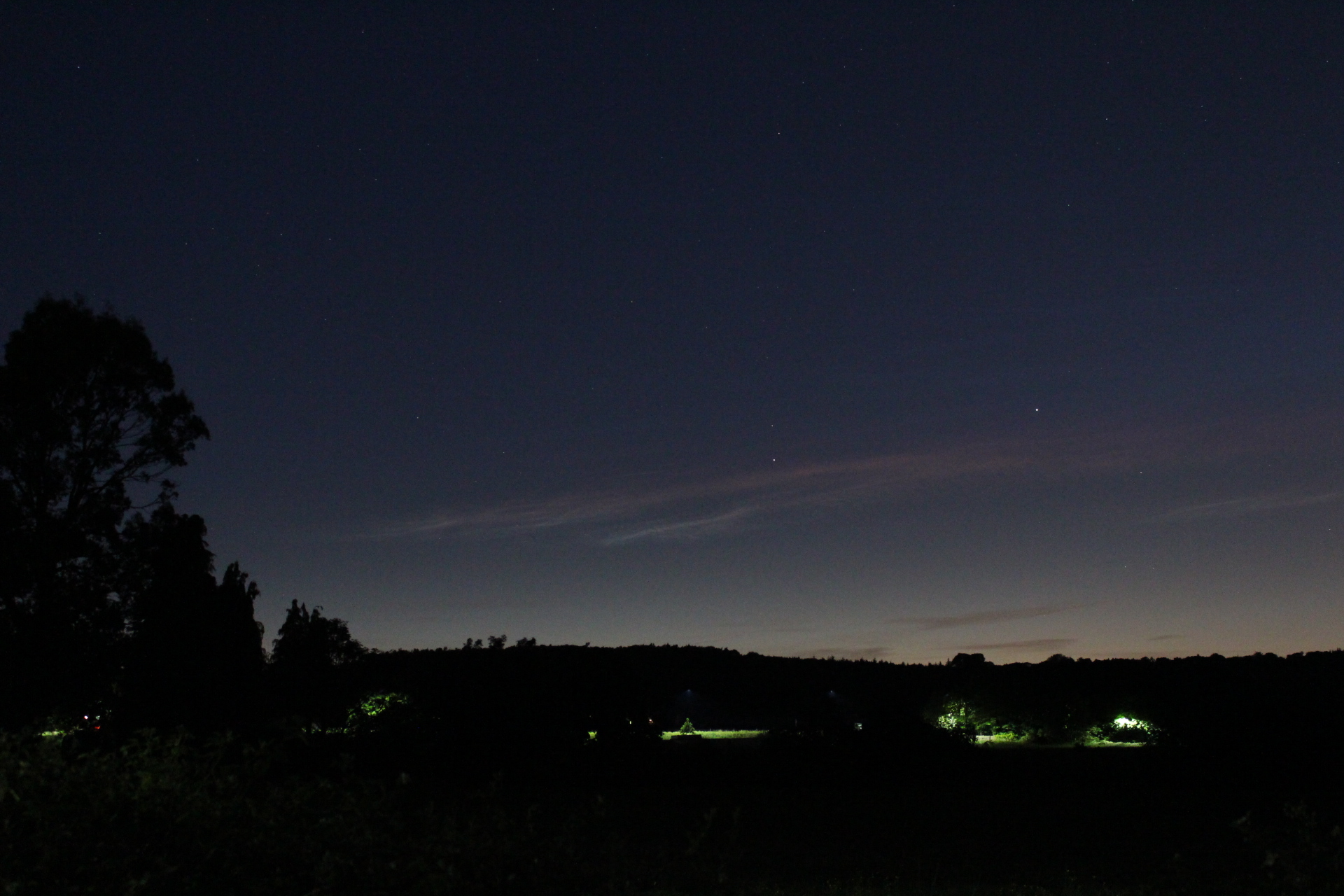 This image from Colin Steele of a fast fading NLC, thakyou Colin
